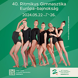 
Ritmikus gimnasztika Eb – Különleges fotózás, egyedi plakátok
