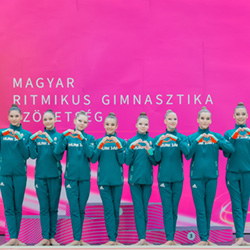 Ritmikus gimnasztika Eb: 5. lett a junior együttes kéziszer-csapat