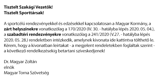 Felhívás a koronavírussal kapcsolatos kormányrendelkezések betartására.