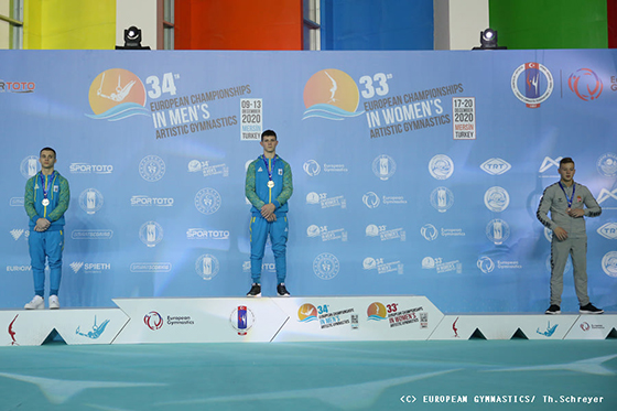 Balázs Kriztián bronzérmes a mersini torna Európa-bajnokság egyéni összetett döntőjében