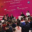 Ritmikus gimnasztika: Olimpikonok sikeres workshopja