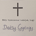 Elhunyt Deésy György