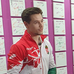 Mészáros Krisztofer a világbajnoki döntő nyolcadik helyezettje!