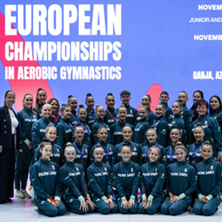 Aerobik - Három arany, hat dobogós hely Gandzsából! 