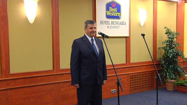 Dr Magyar Zoltán, a Magyar Torna Szövetség elnöke köszöntője a 2014-es Tornászbálon
