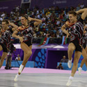 Baku 2015: Az aerobikcsoport a döntőben